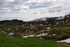 Looking across the valley towards the Pizol region