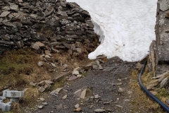 The first major snow of the trail