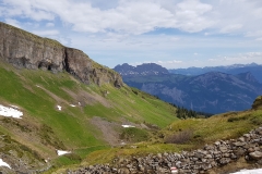 The view from Chammhüttli towards Guscha