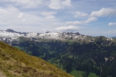 Looking across to the Pizol region