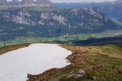 Looking across the valley towards Alvier
