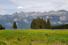 Looking across the valley towards Alviers