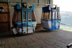 The gondolas at Berghotel Schönhalden