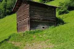 One of the many huts