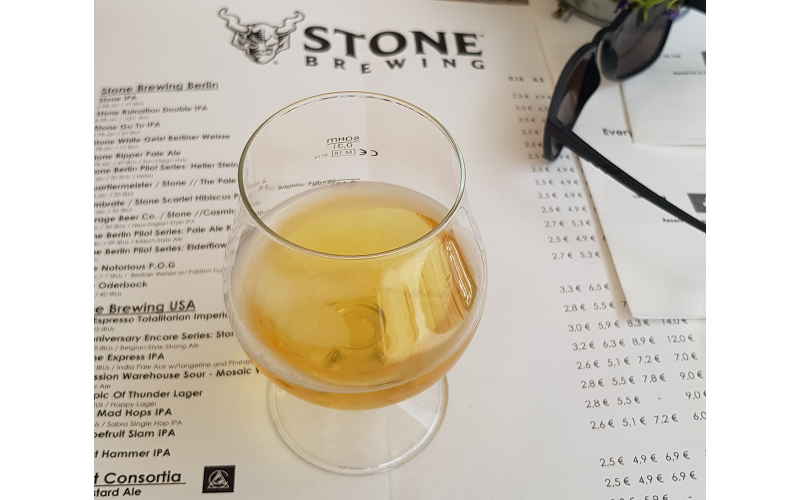 Mission Warehouse Mosaic Wild Ale from Stone Brewing